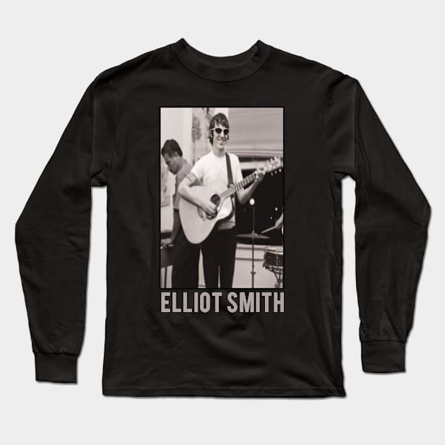 Elliot Guitar retro Long Sleeve T-Shirt by MasterMind_Designer